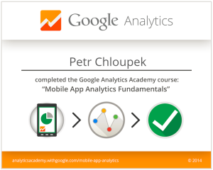 Mobile App Analytics Fundamentals - Certificate